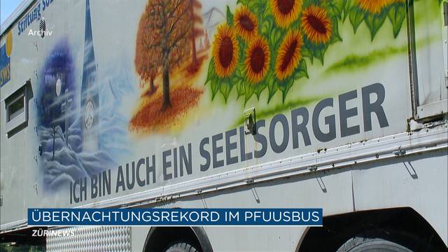 Rekord: 5`500 Übernachtungen im Pfuusbus