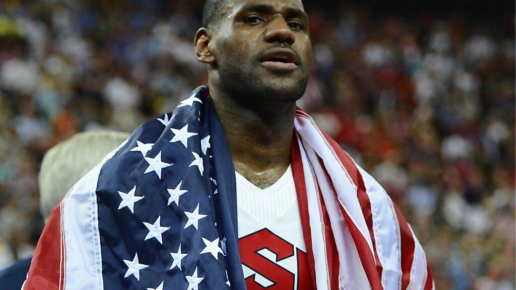 LeBron James führte die USA zuletzt 2012 in London zu Olympia-Gold