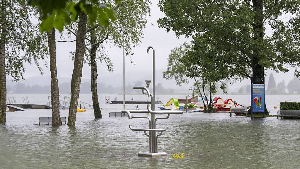 Die Lage in der Zentralschweiz stabilisiert sich nach Dauerregen