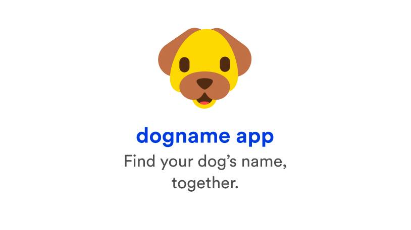 Dogname App: Das Tinder für Hundenamen