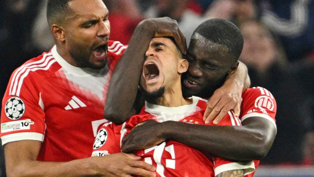 Luis Diaz schoss das 3:3, das Bayern München das Weiterkommen sicherte