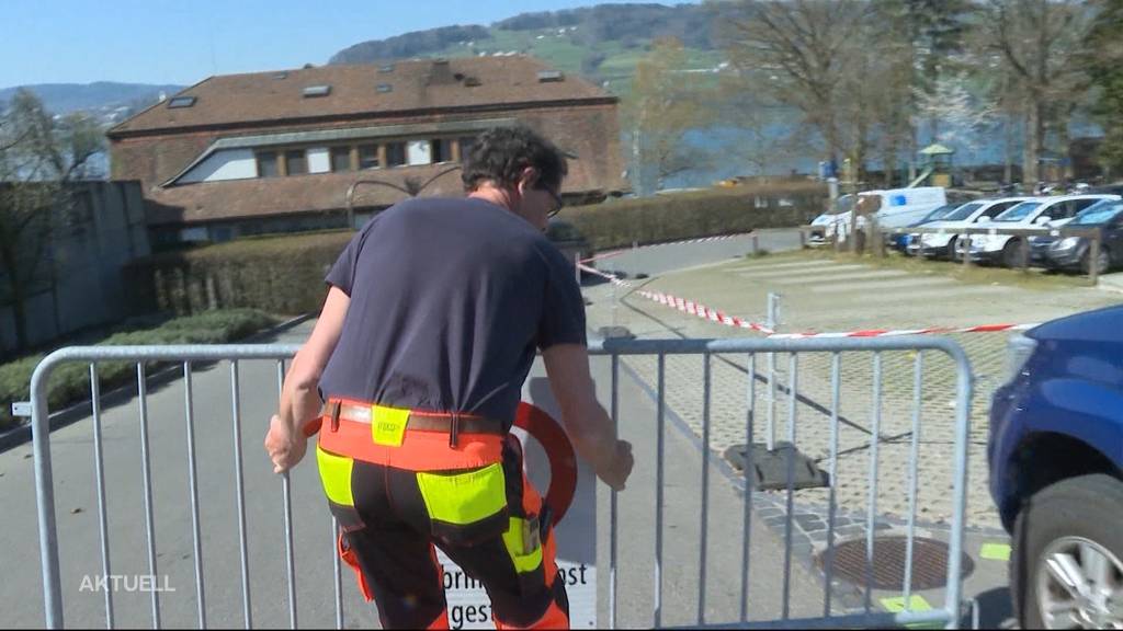 Fast alle Parkplätze am Hallwilersee vor Ostern gesperrt