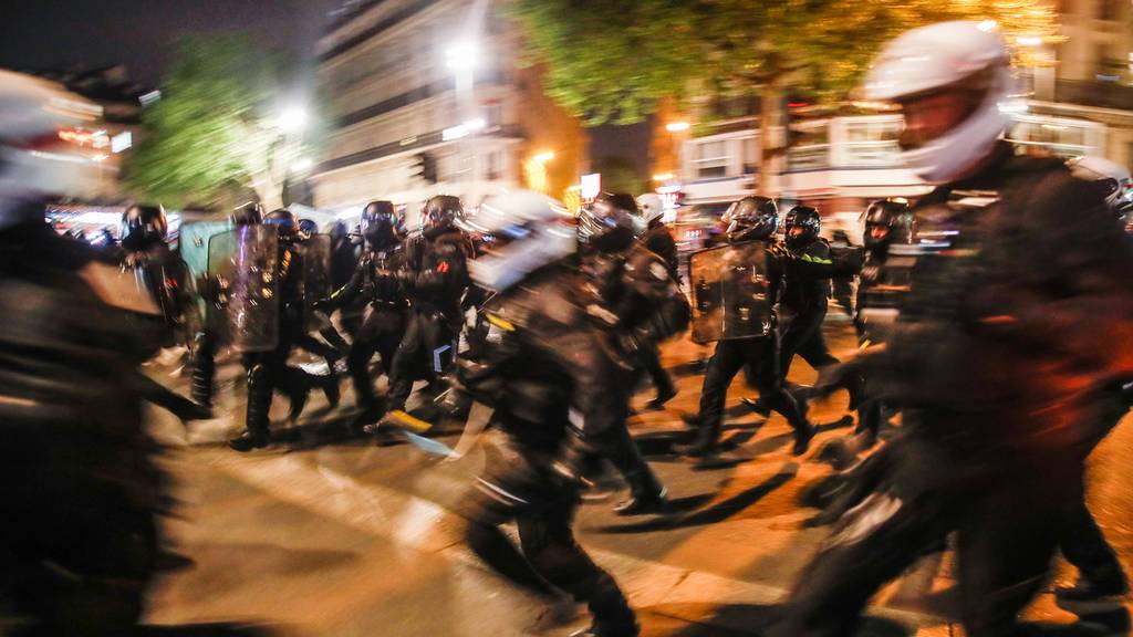 Proteste in Frankreich nach Ausgang der Präsidentschaftswahl