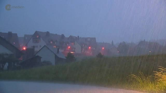 Erneutes Gewitter: 45'000 Blitze schlugen in der Schweiz ein