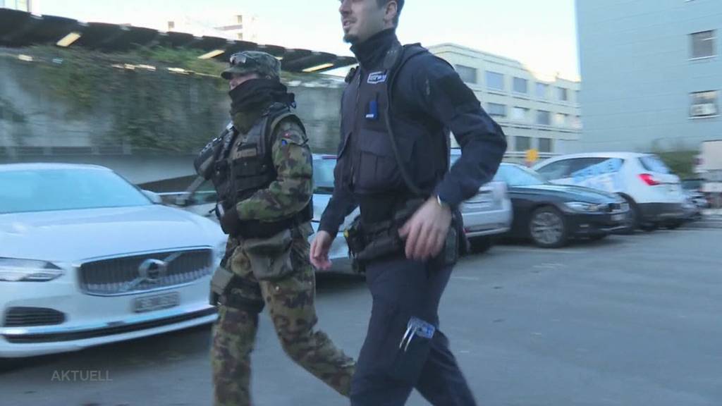 Zusammenarbeit: Kapo Aargau und die Armee üben gemeinsam den Ernstfall