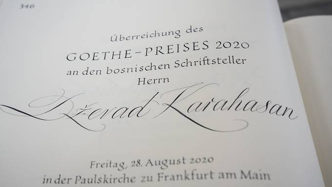 Schriftsteller Dževad Karahasan erhält Goethepreis 2020