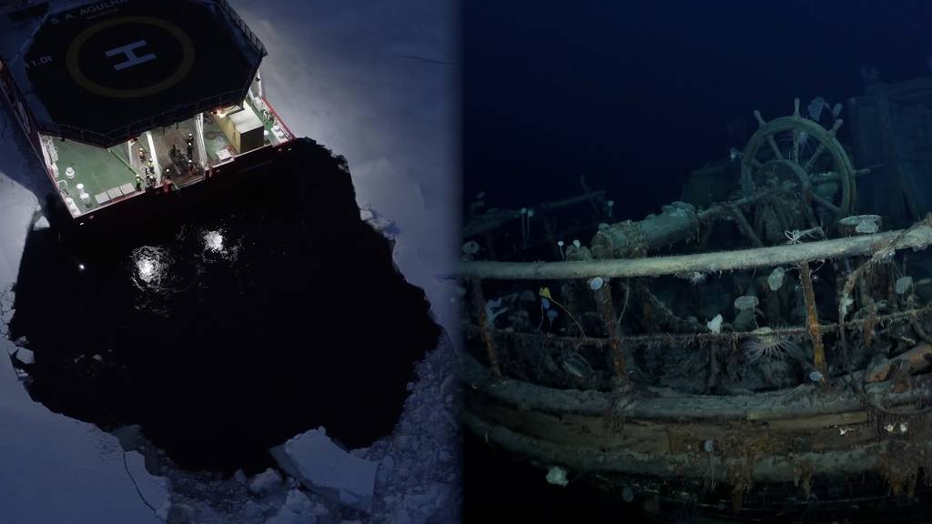 Vor über 100 Jahren gesunken: Forscher entdecken historisches Schiffswrack der «Endurance»