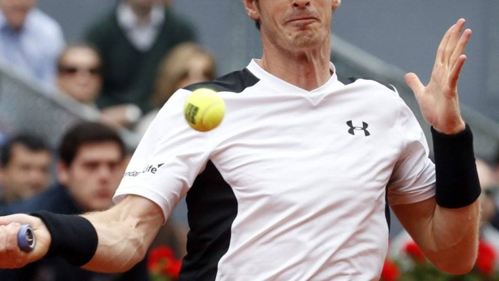 Spielverderber für das spanische Heimpublikum: Andy Murray schaltete in Madrid Rafael Nadal aus