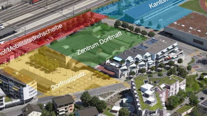 Das Zentrum von Rotkreuz soll neu gestaltet werden