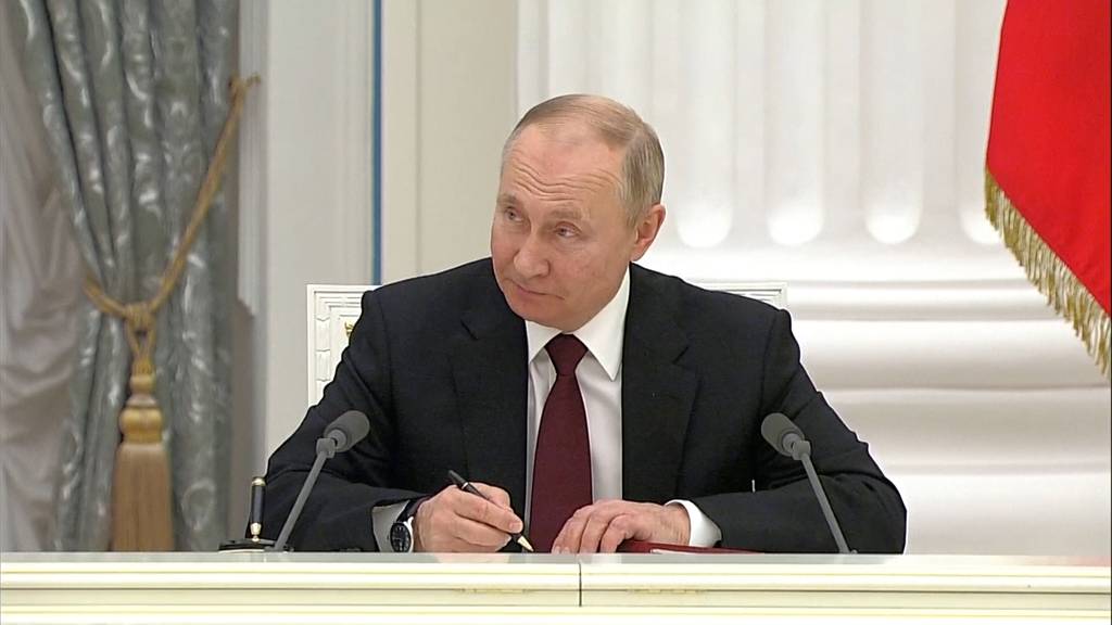 Kündigt diese Rede Putins den Krieg in der Ukraine an?