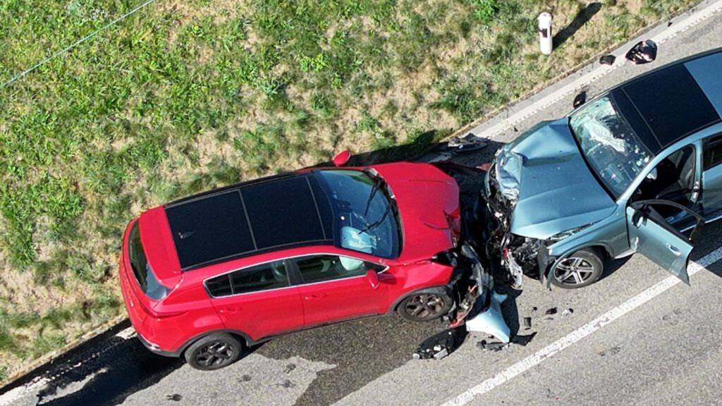 Fahrunfähiger verursacht Frontalkollision in Ricken SG