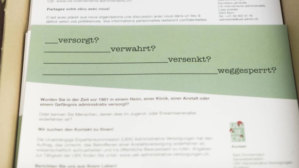 180 Opfer von Zwangsmassnahmen stellen Gesuch beim Kanton Zürich