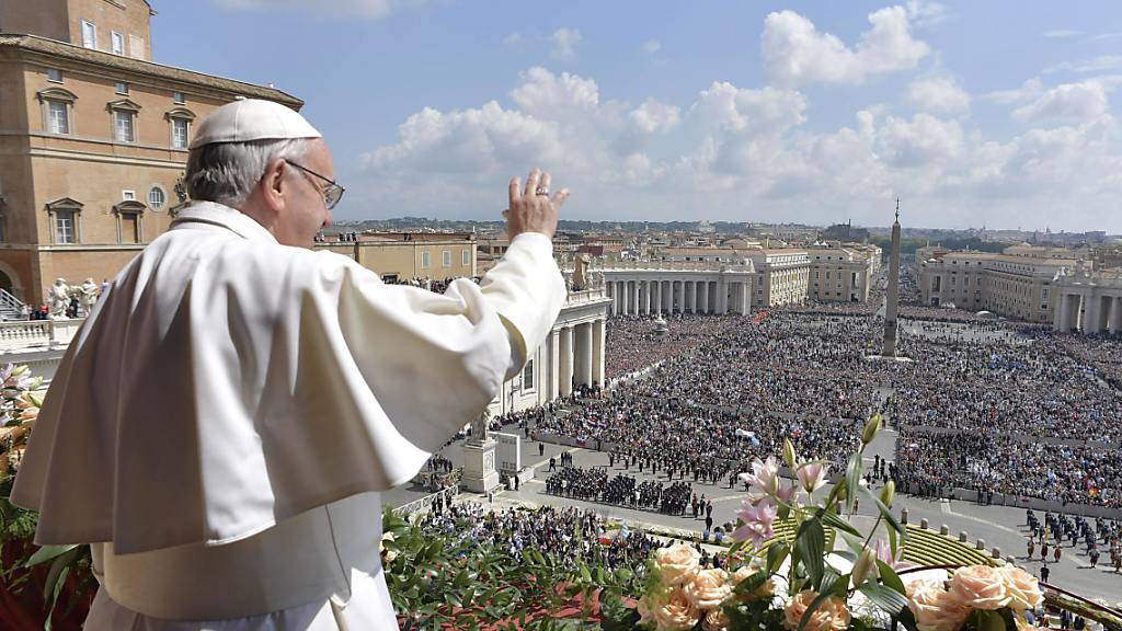 Papst Franziskus richtete in seiner Osterbotschaft einen Friedensappell an die Welt.