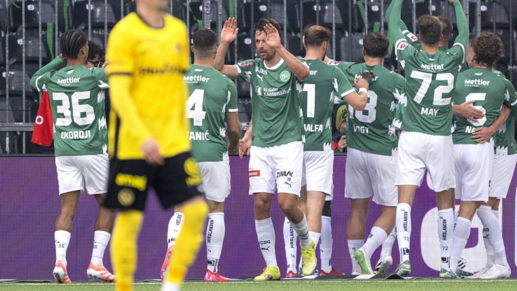 Die St. Galler konnten seit langem wieder einmal in Bern gegen YB gewinnen