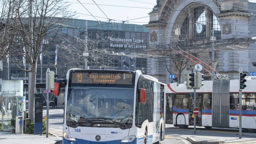 Zufriedenheit mit Pünktlichkeit der Busse im Raum Luzern nimmt ab