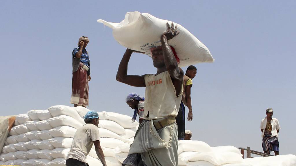 20 Millionen Menschen im Jemen sind auf Lebensmittelhilfe von Organisationen wie dem Welternährungsprogramm angewiesen. (Archivbild)