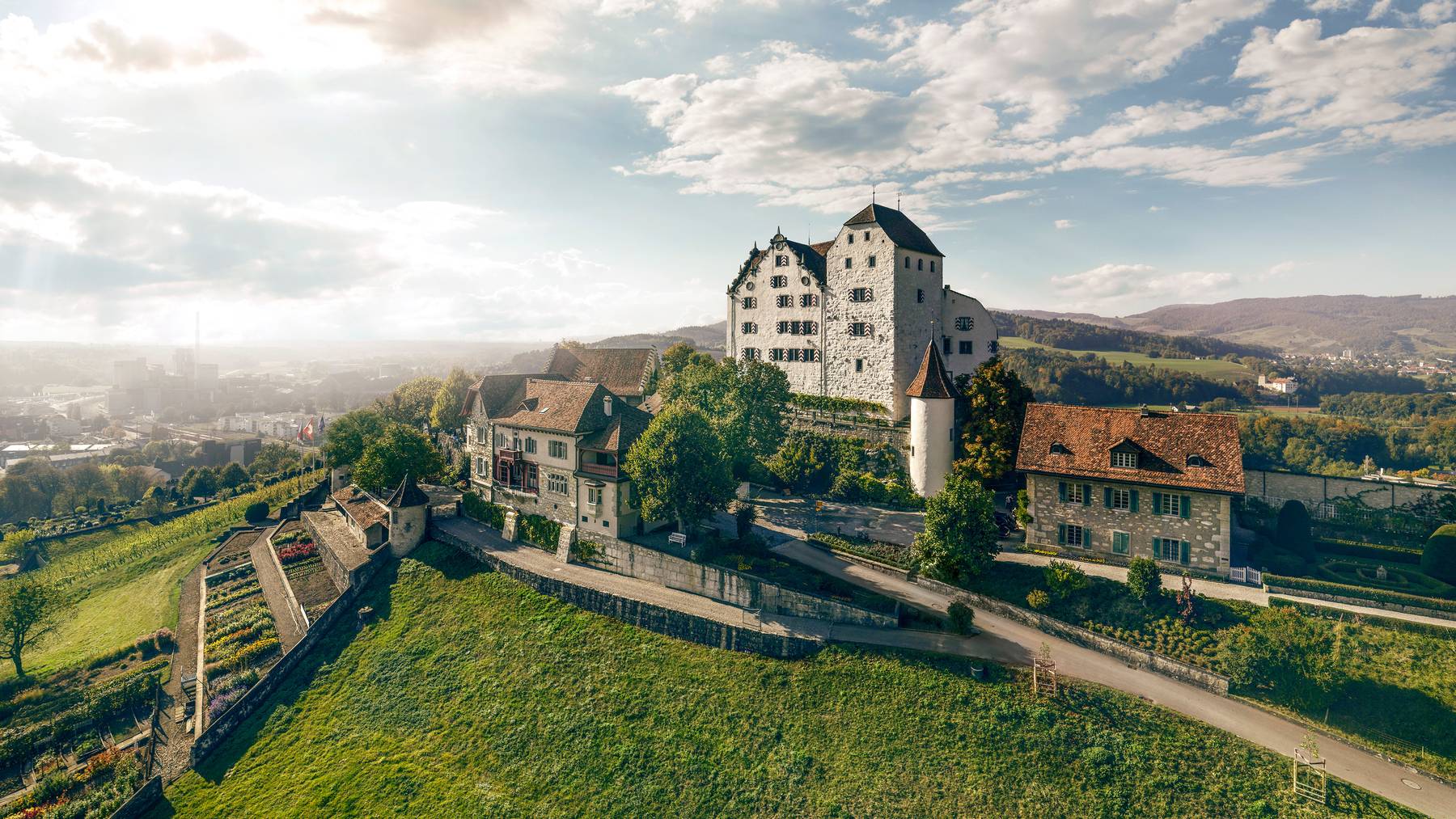 Das Schloss Wildegg gehört zu den beliebtesten der Schweiz.