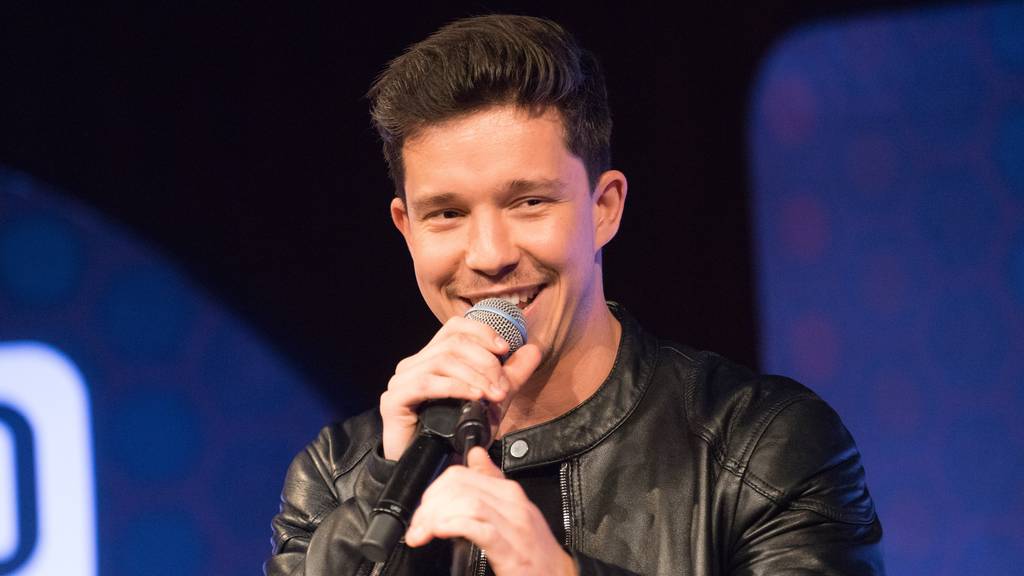 Dach wackelte: Nico Santos mit «Rooftop» auf der Stage