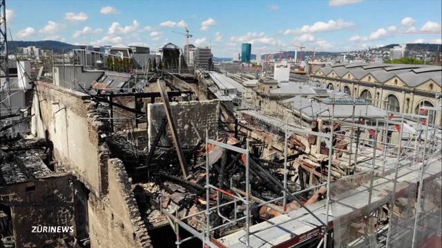 Brandruine HB: Ermittler haben keinen Zutritt