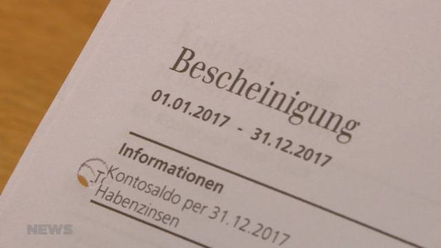 Kostenfreie Selbstanzeige statt hoher Busse