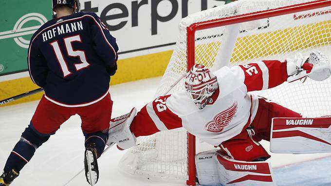 Grégory Hofmann mit erstem Skorerpunkt in der NHL