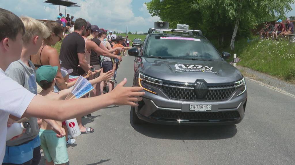 Einsiedler feiern 1. Etappe der Tour de Suisse