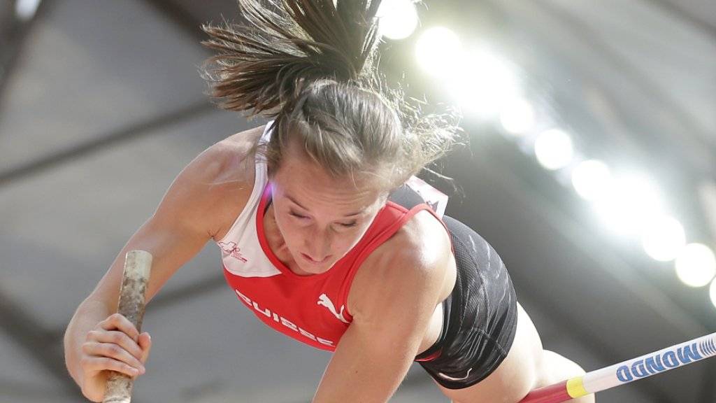 Schweizer Hallenrekord für Stabhochspringerin Nicole Büchler
