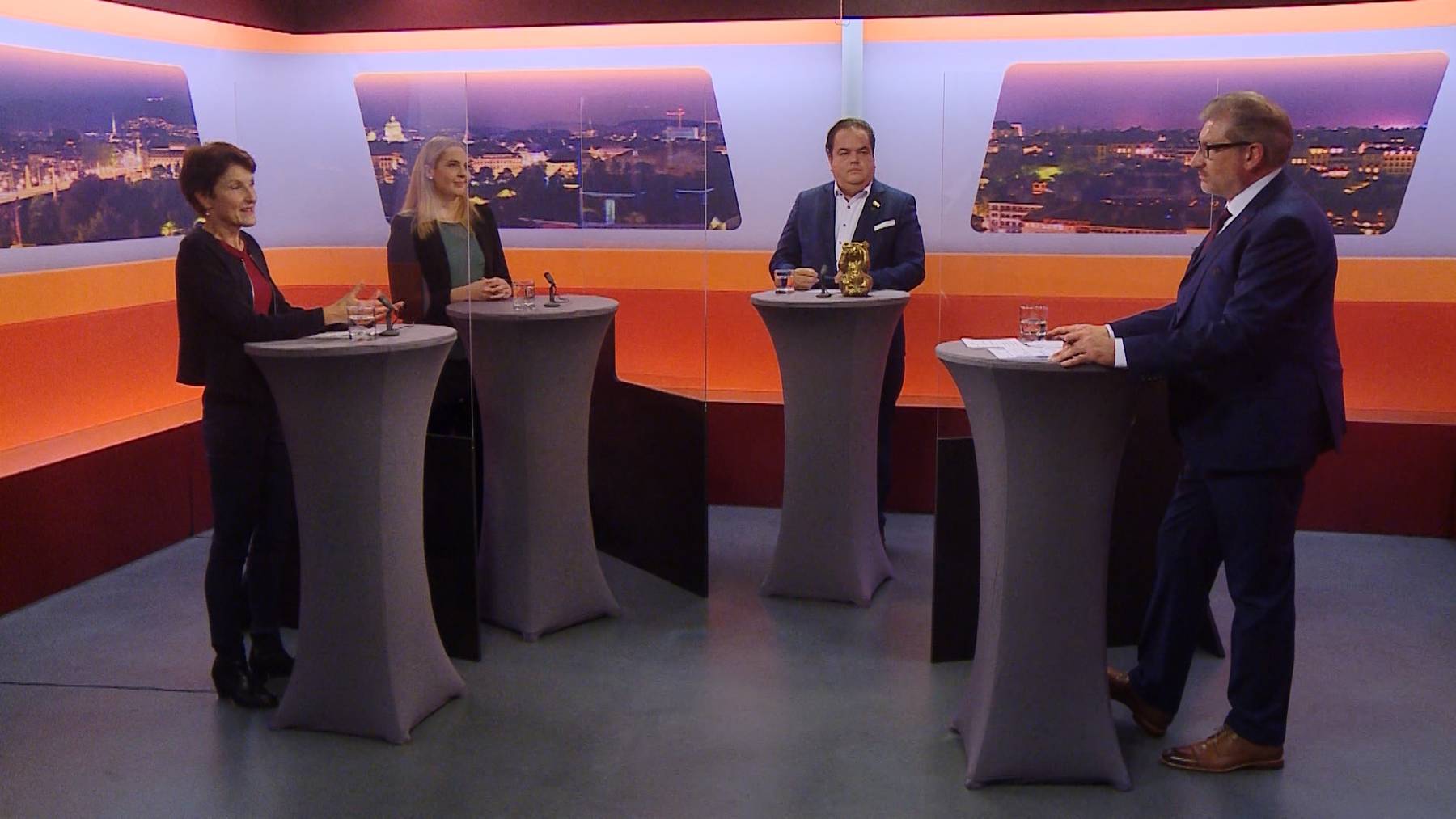 Wahlkampf-Talk «Bäregrabe»: Teuscher, Liebi, Fuchs