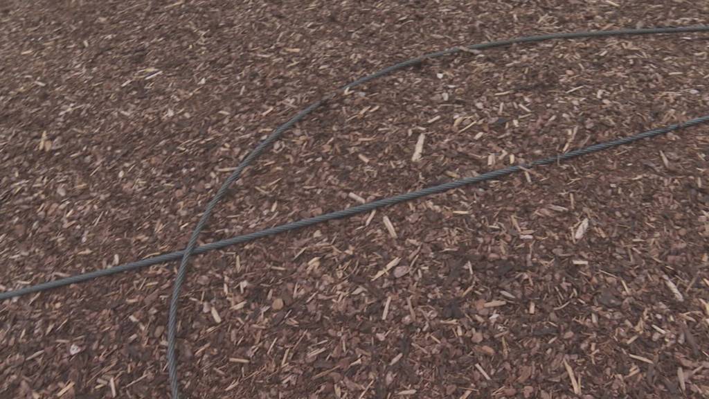 Seilriss bei Materialseilbahn in Kerns