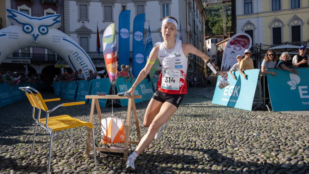 Simona Aebersold unterwegs in Locarno
