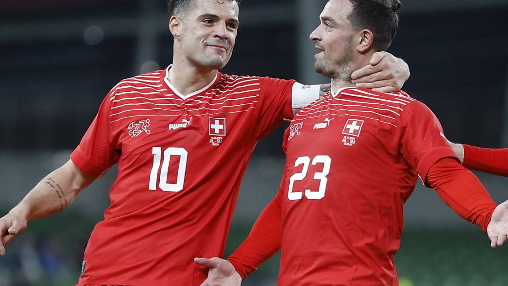 Xherdan Shaqiri und Granit Xhaka blickten zufrieden auf die letzten zwei Testspiele