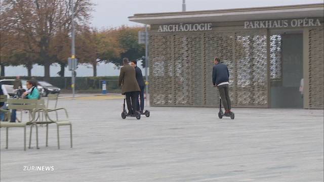 Lime-Scooter in Zürich bekommen Konkurrenz