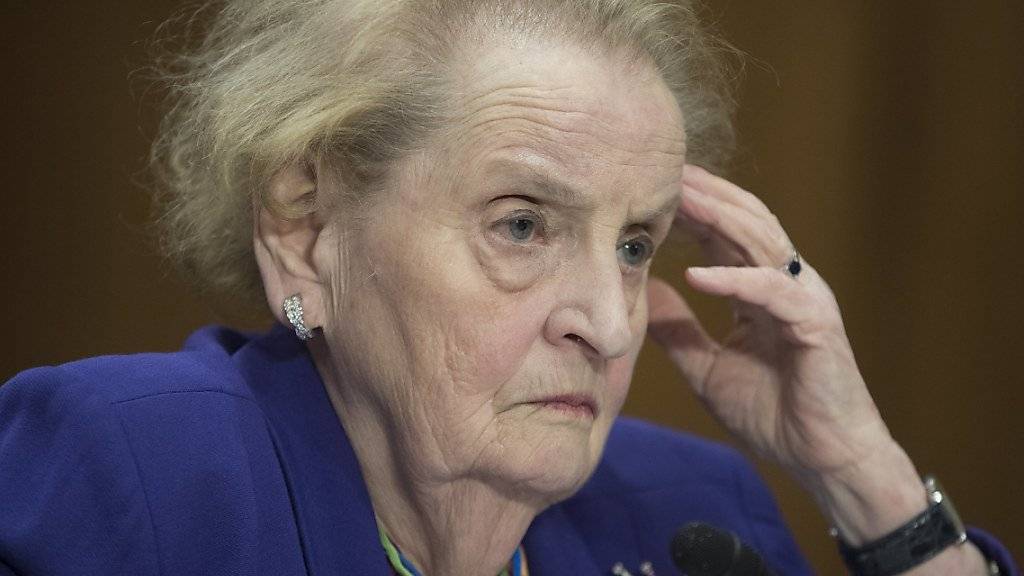 Die ehemalige Aussenministerin der USA, Madeleine Albright, hat den amtierenden US-Präsidenten Donald Trump während ihrer Buchvorstellung stark kritisiert. (Archivbild)