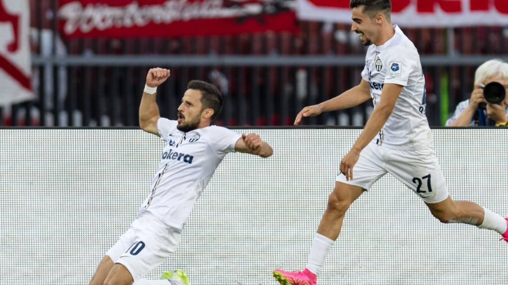 Zürichs Antonio Marchesano feiert seinen Treffer zum 2:1