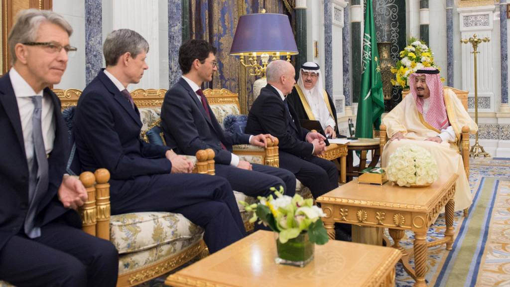 Die Beziehungen zu Saudi-Arabien seien freundschaftlich, sagte Finanzminister Ueli Maurer am Montag im Nationalrat. Dieser genehmigte als Erstrat ein Doppelbesteuerungsabkommen mit dem Königreich. (Archivbild)