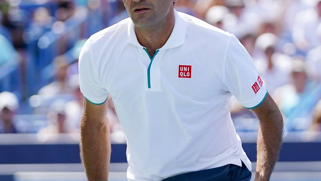 Trotz seiner schnellsten Niederlage seit 2003 nahm Roger Federer das frühe Ausscheiden in Cincinnati relativ gelassen