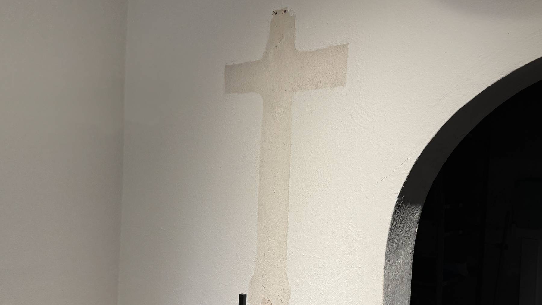  Nur noch ein Schatten im Museum Obwalden.
