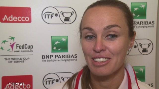 Martin Hingis gibt ihr Comeback am Fed-Cup-Team der Schweiz