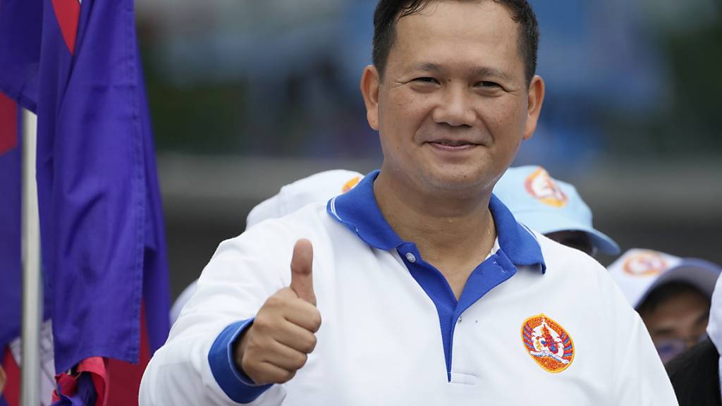 ARCHIV - Hun Manet, Sohn des bisherigen kambodschanischen Ministerpräsidenten Hun Sen, wird neuer Regierungschef. Foto: Heng Sinith/AP/dpa