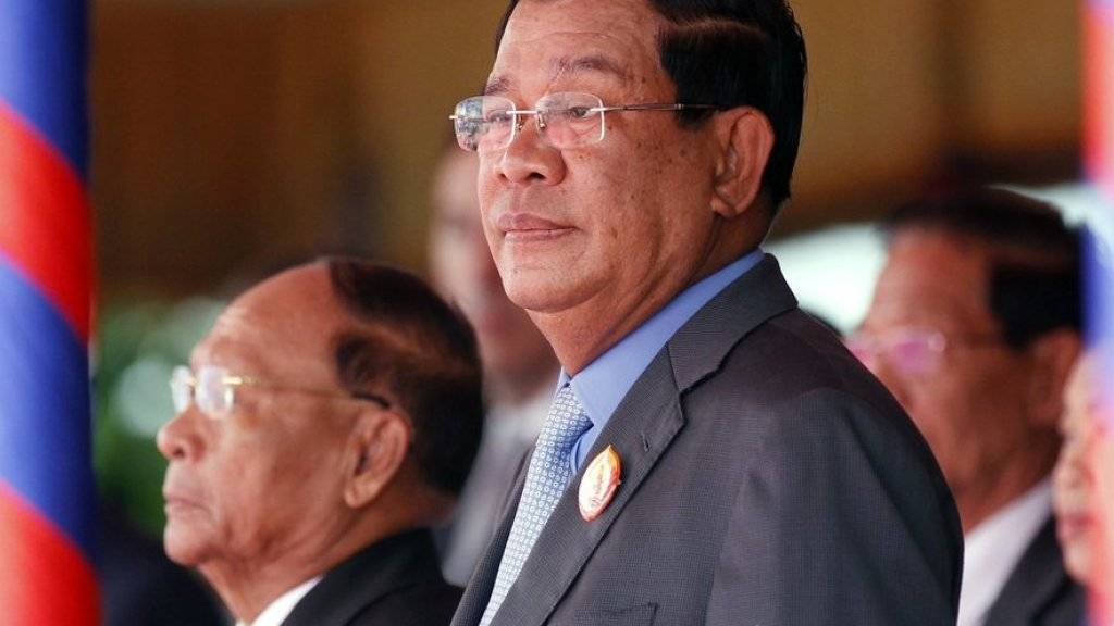 Dem kambodschanischen Präsident Hun Sen wird unter anderem vorgeworfen, sein Land ausgebeutet und die Rotkreuz-Gesellschaft missbraucht zu haben. (Archivbild)