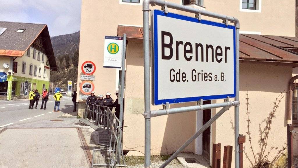 Sicherheitsmassnahme wegen EU-Innenministertreffen: Österreich führt ortsweise wie etwa am Brenner für fünf Tage wieder Grenzkontrollen ein. (Archivbild)