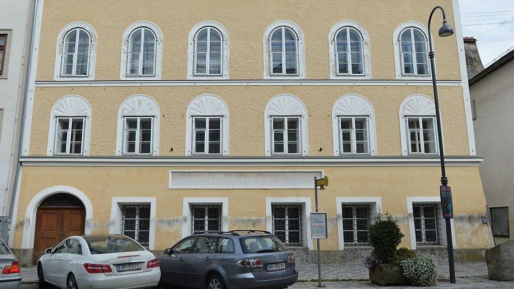 Hitlers Geburtshaus in Braunau (Archiv)