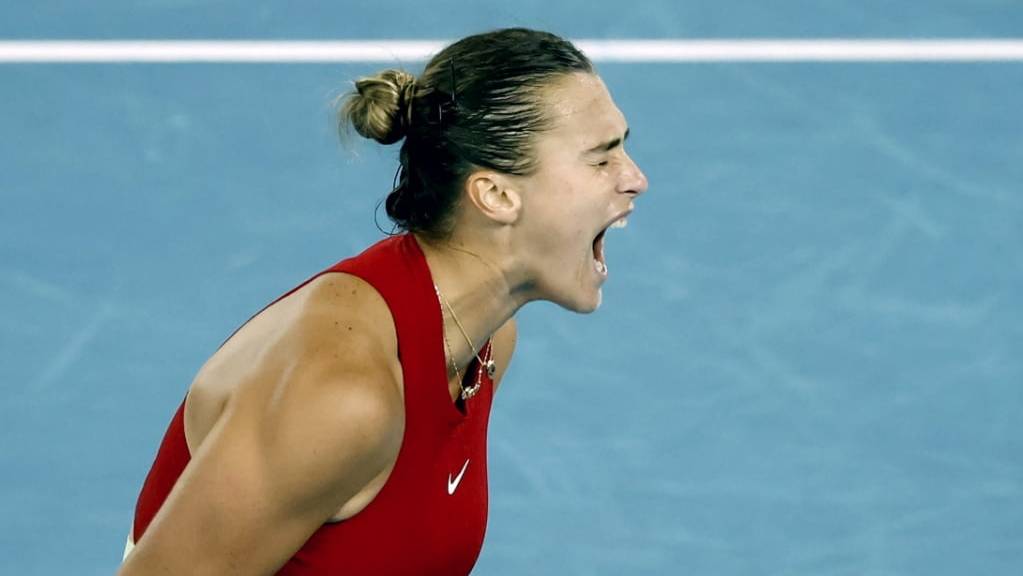 Schrei der Erlösung: Aryna Sabalenka verteidigt ihren Titel am Australian Open überlegen