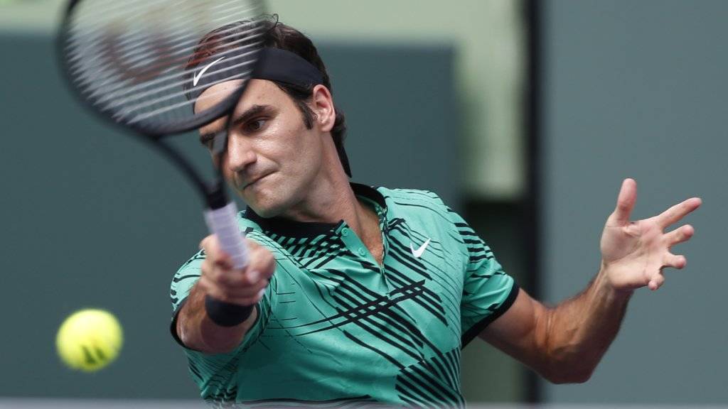 Roger Federer kam zum siebten Sieg in Folge