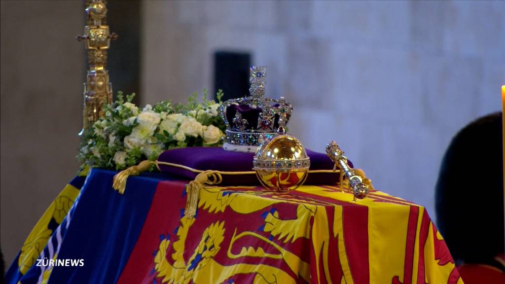 Die Vorbereitungen für das Staats-Begräbnis der Queen sind in London in vollem Gange