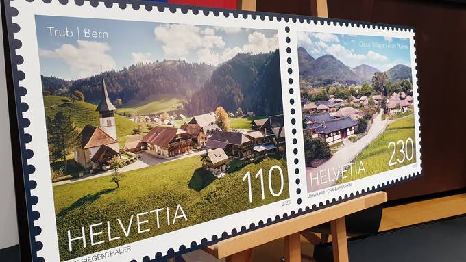 Briefmarken aus Trub sind bei der Post im Nu ausverkauft