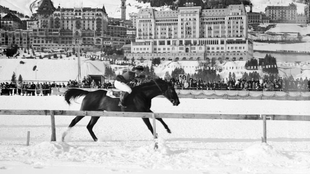 Die Pferderennen in St. Moritz sind in jedem Winter ein Highlight