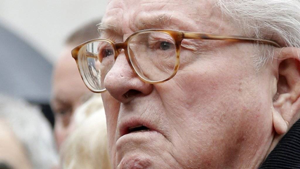 Jean-Marie Le Pen wurde der Leugnung von Verbrechen gegen die Menschlichkeit schuldig gesprochen. (Archivbild)