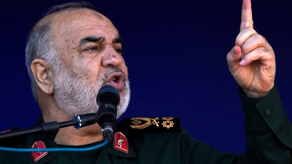 ARCHIV - Hussein Salami, Kommandeur der iranischen Revolutionswächter (IRGC). Foto: Vahid Salemi/AP/dpa