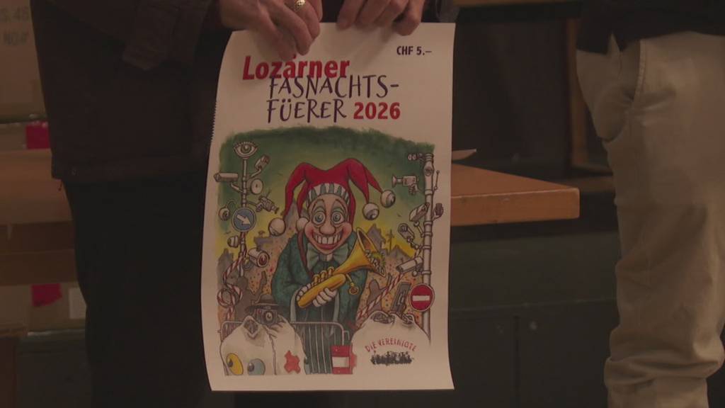 Der neue Lozärner Fasnachtsfüerer ist da